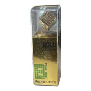 Buckycubes Executives Rare Earth Magnetic Gold  Edition Magnetic Toy